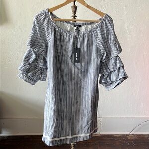 NWT Miss Me Blouse Dress Womens Small